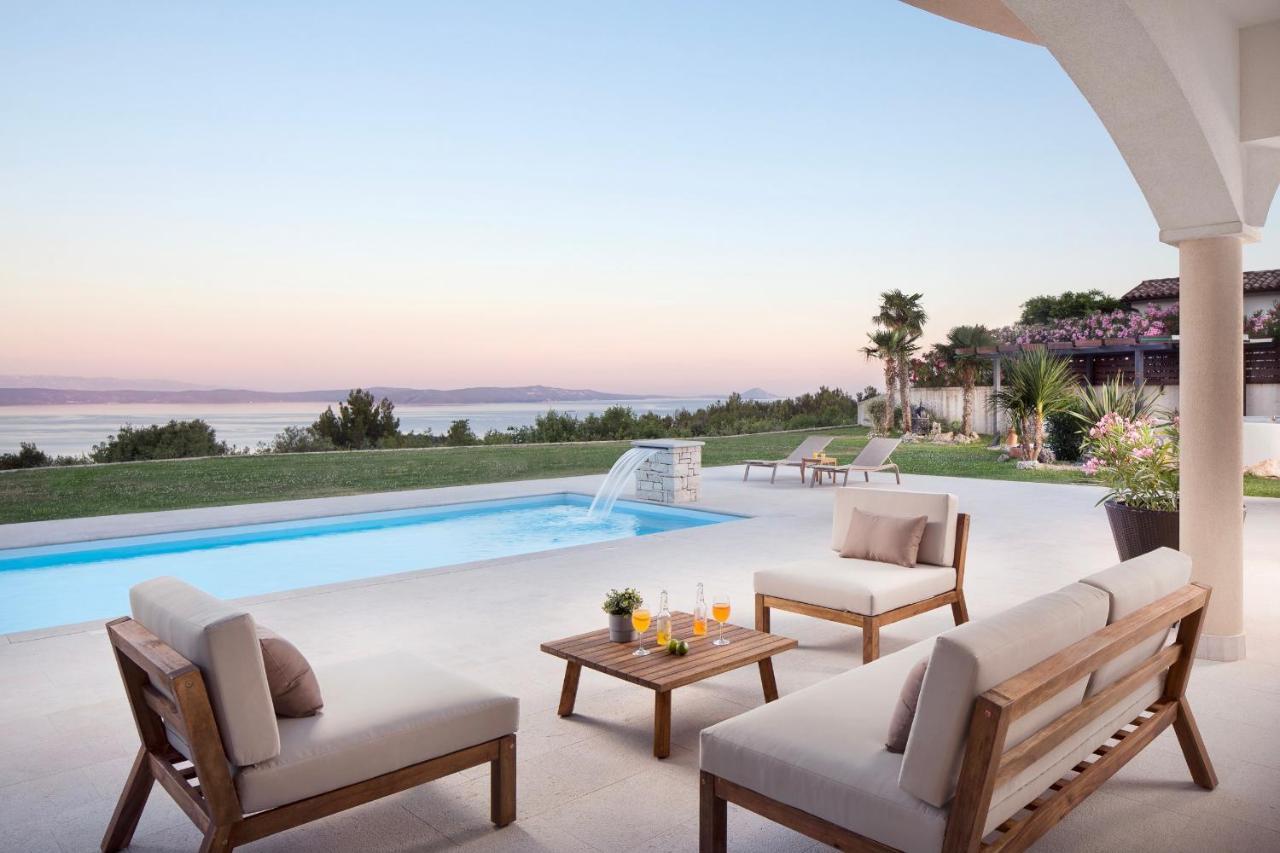 Luxury Panorama Vila With Amazing Seaview In Gondolici 7 Km From Rabac 拉宾 外观 照片