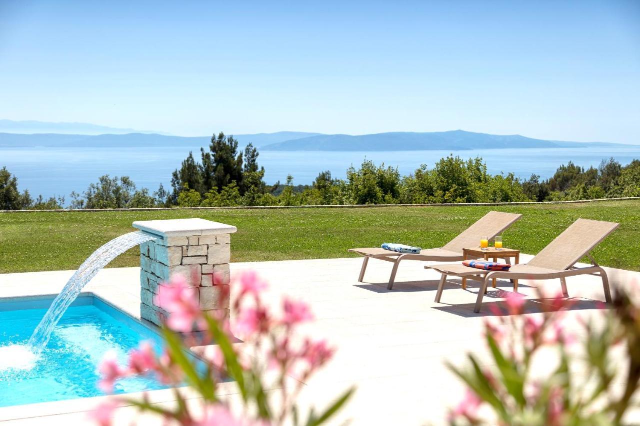Luxury Panorama Vila With Amazing Seaview In Gondolici 7 Km From Rabac 拉宾 外观 照片