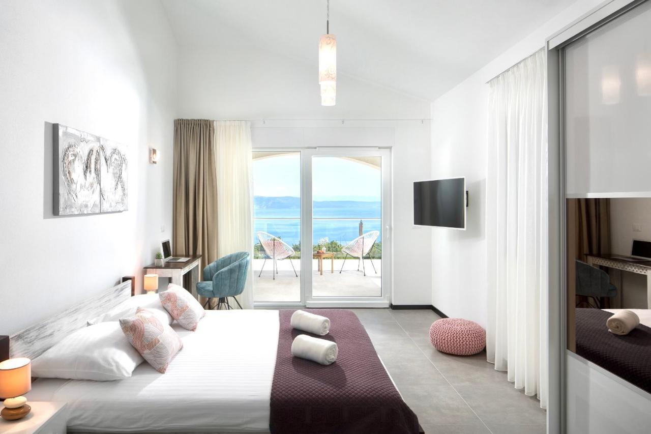 Luxury Panorama Vila With Amazing Seaview In Gondolici 7 Km From Rabac 拉宾 外观 照片