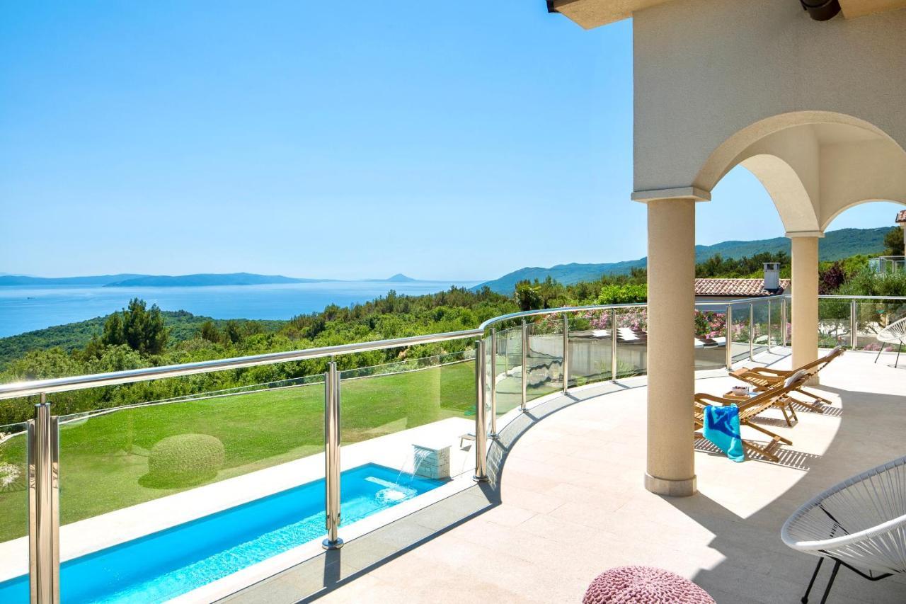 Luxury Panorama Vila With Amazing Seaview In Gondolici 7 Km From Rabac 拉宾 外观 照片
