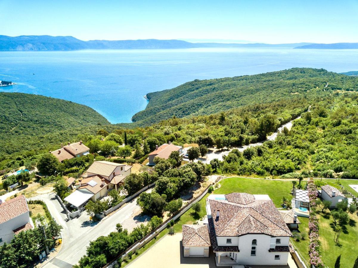 Luxury Panorama Vila With Amazing Seaview In Gondolici 7 Km From Rabac 拉宾 外观 照片