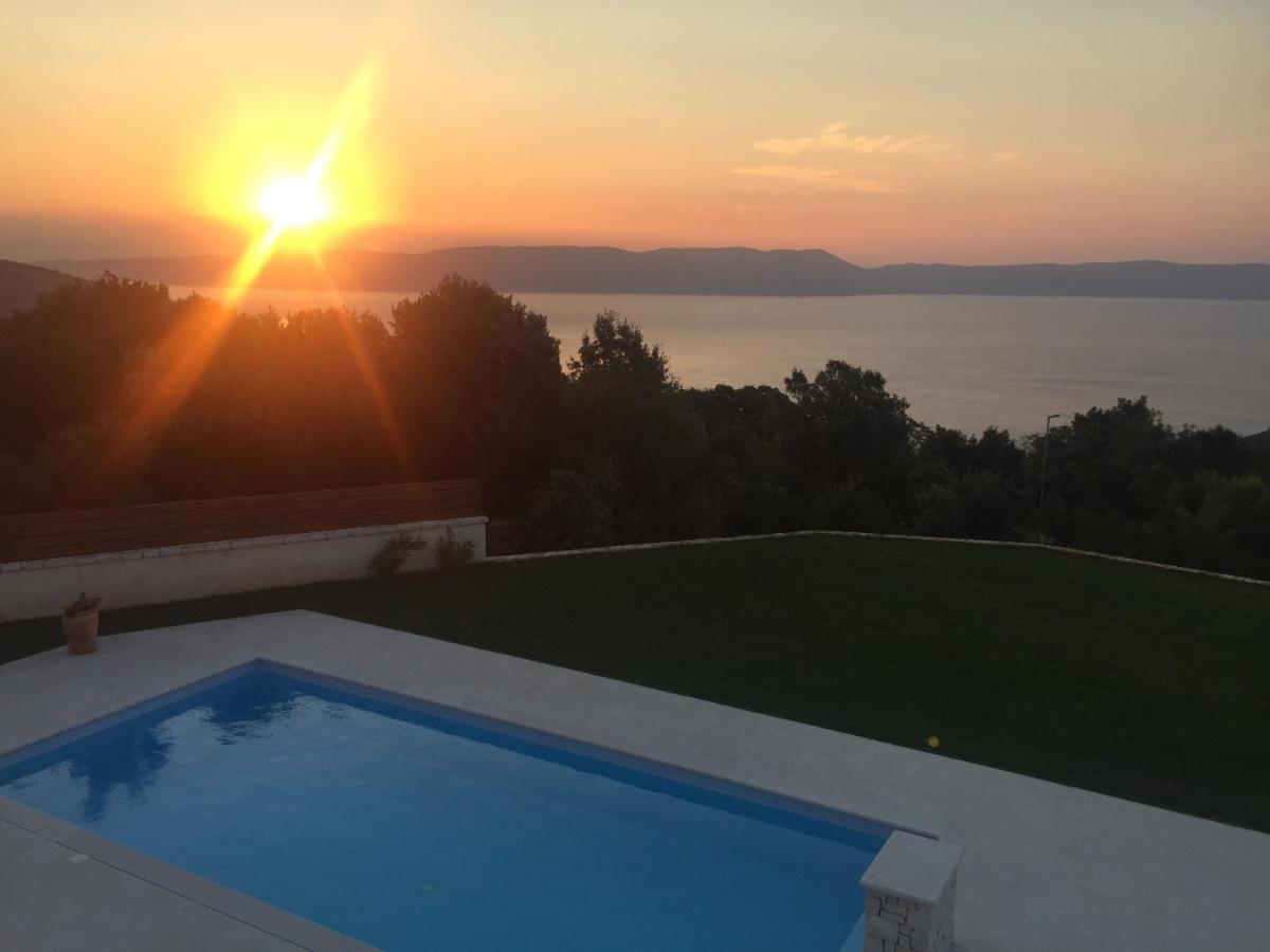 Luxury Panorama Vila With Amazing Seaview In Gondolici 7 Km From Rabac 拉宾 外观 照片