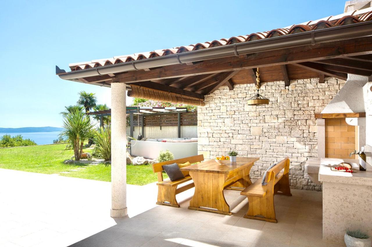 Luxury Panorama Vila With Amazing Seaview In Gondolici 7 Km From Rabac 拉宾 外观 照片
